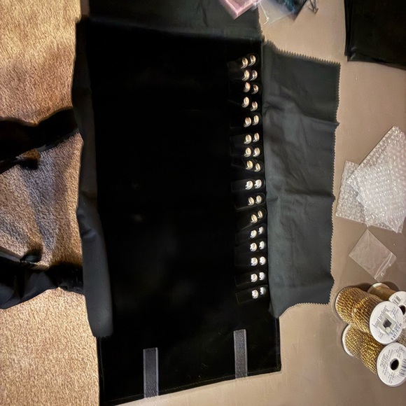 Accessories - Black Jewelry Display Roll